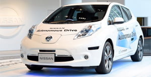 Autónomo-Nissan-Leaf