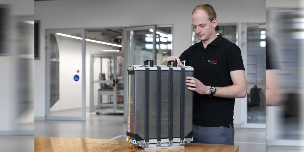 Bosch enters serial production of fuel cells electrive