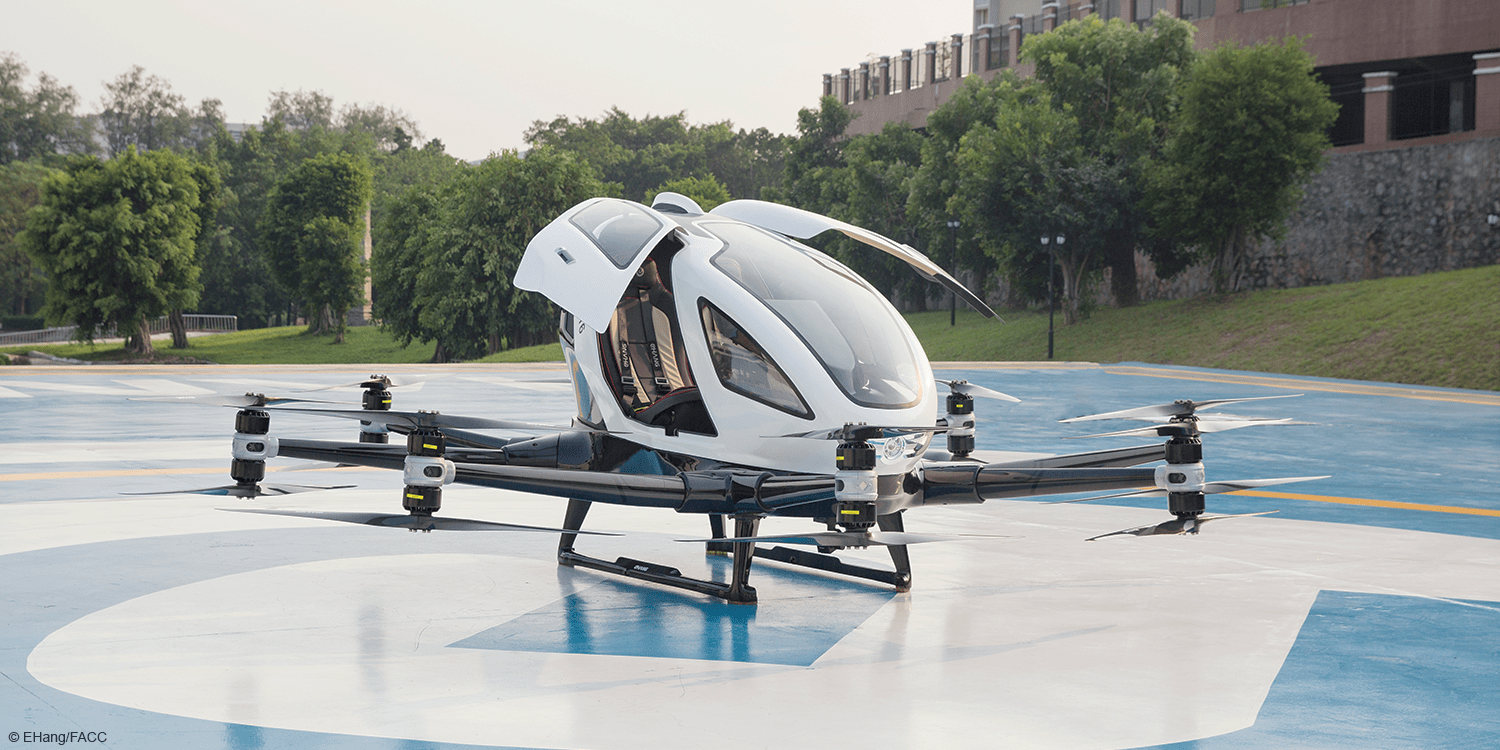 Ehang Launches Autonomous Air Taxi For 300,000 Euros - Electrive.com