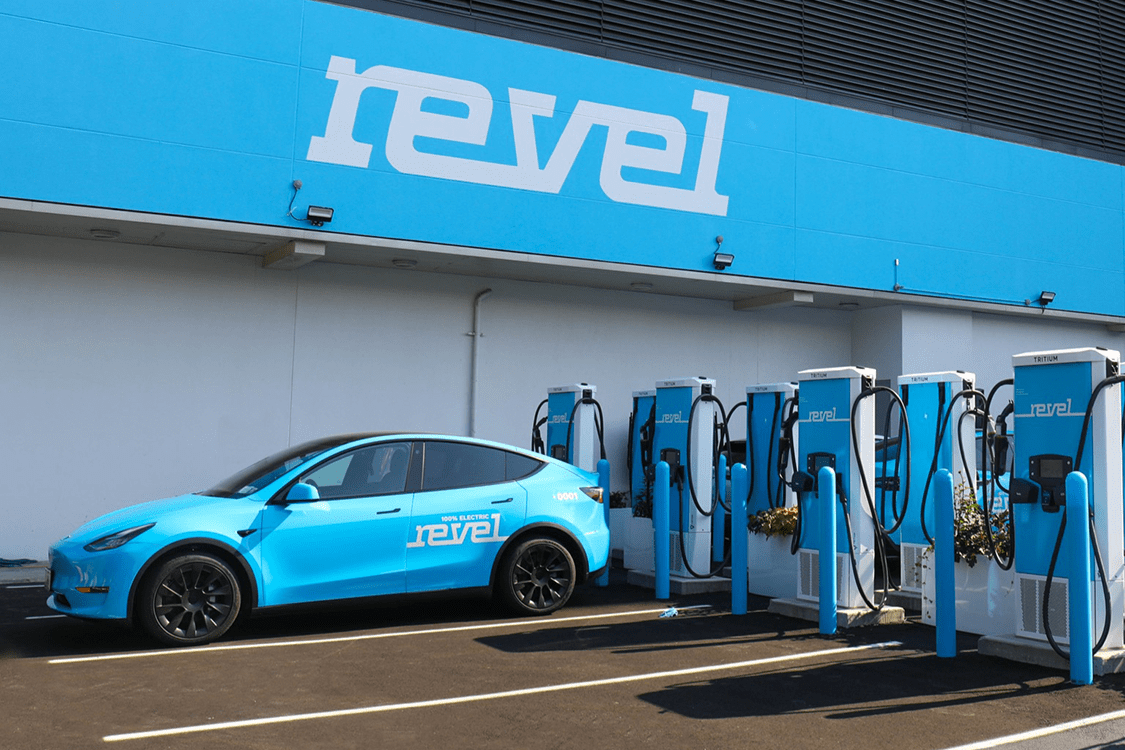 Revel to open a fast-charging hub for electric cars in Los Angeles in 2026