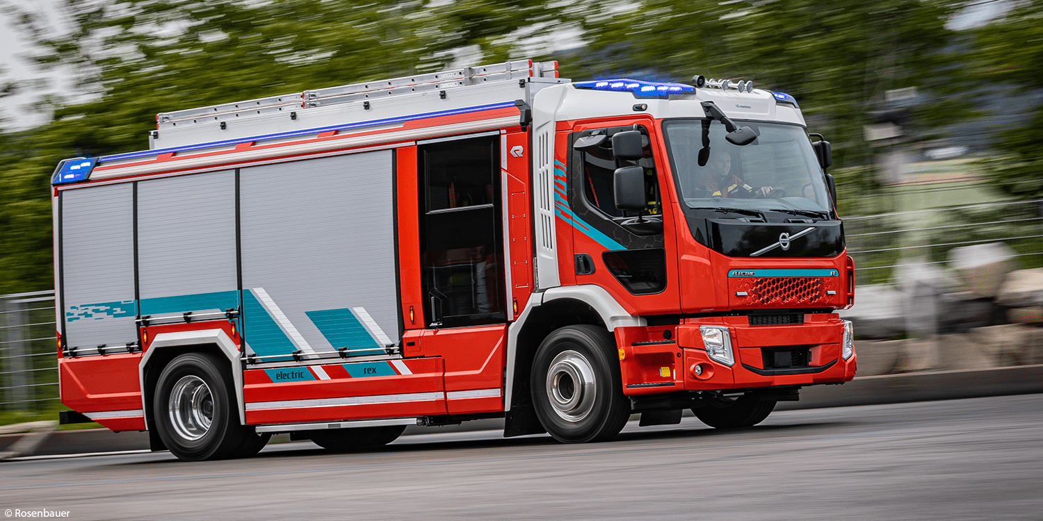 Rosenbauer presents electric rescue vehicle lineup - electrive.com