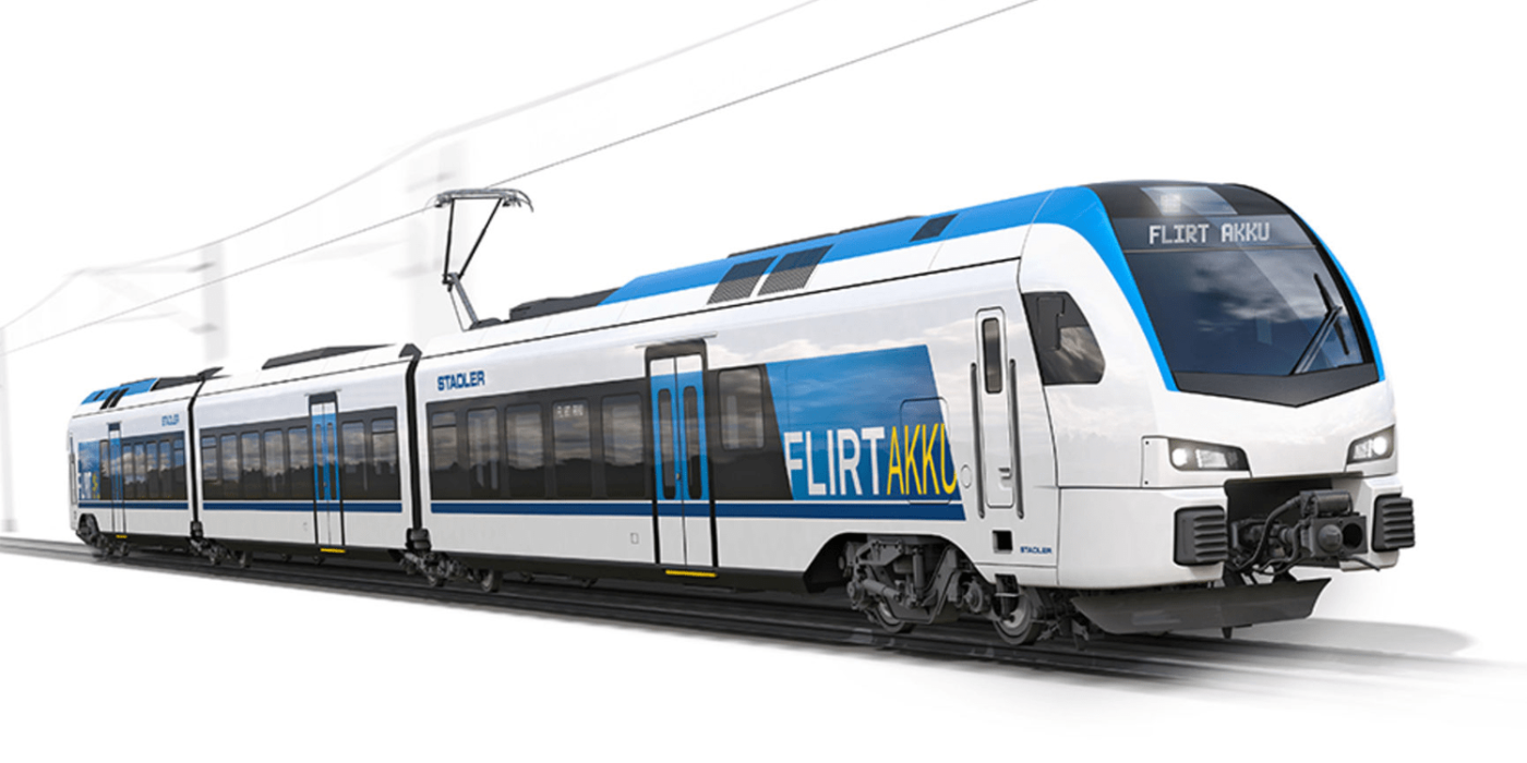 Stadler First To Bring A Battery Electric Train To The Us