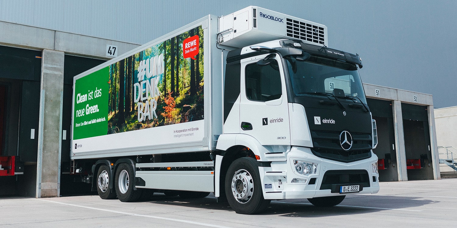 Rewe to use seven eActros with the help of Einride - electrive.com