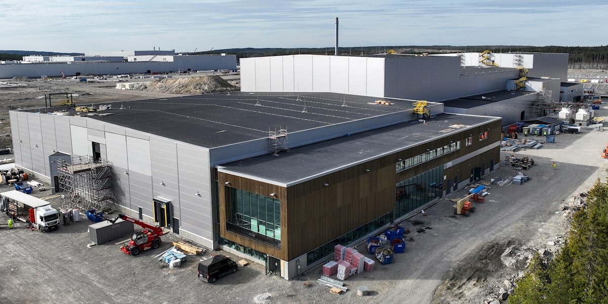 Northvolt's Swedish Battery Plant-expansion Company Files For ...