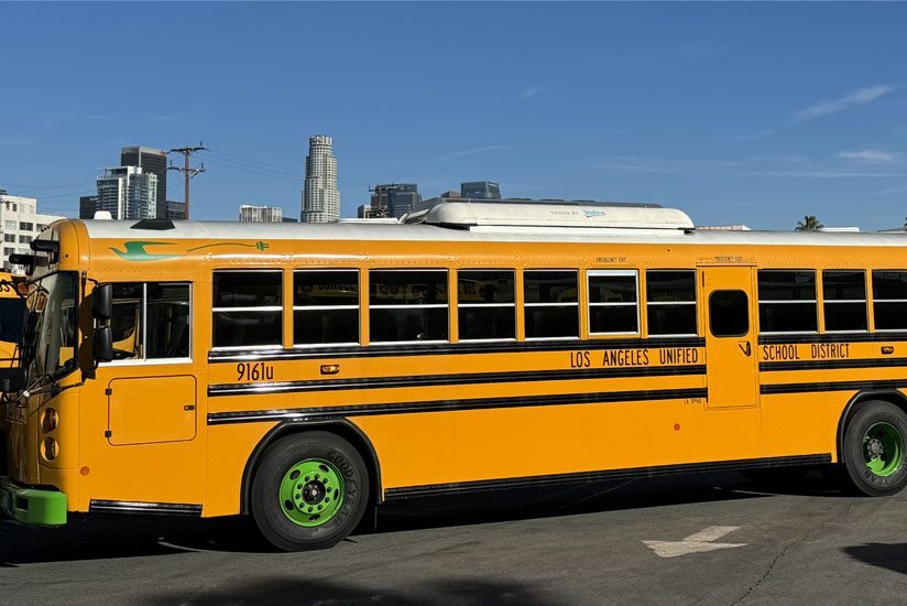 LA Unified School District orders 180 electric school buses from Blue ...