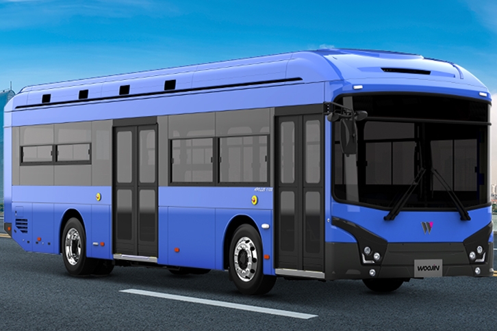 우진 인더스트리얼 시스템즈, 한국에서 H2버스 출시