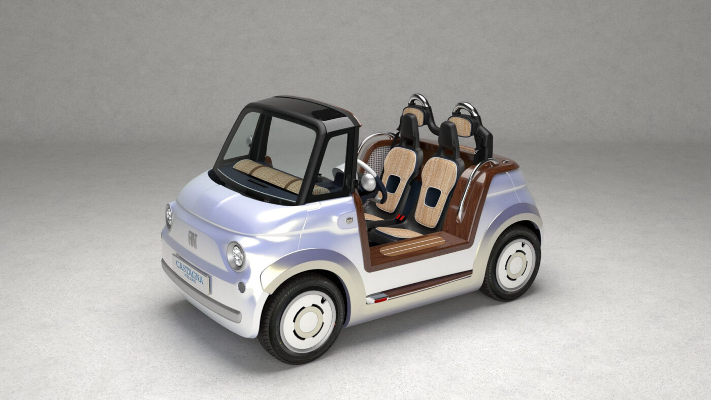 Castagna Milano To Convert The Topolino Into A Beach Mobile Electrive Com