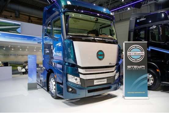 Camión Steyr Truck eléctrico eTopas 600