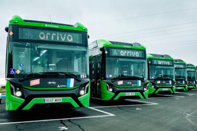 Arriva adds 21 BYD electric buses to its Spanish fleet