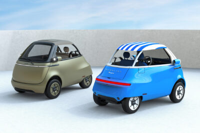 Micro releases the Microlino as a convertible in Paris