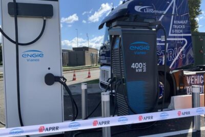 Vianeo and APRR open truck charging corridor between Paris and Lyon