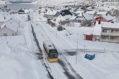 Electric bus deployment in the Arctic Circle enters its second winter