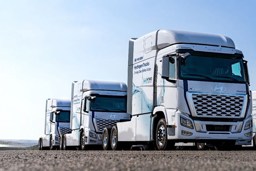 Hyundai Introduces Xcient Hydrogen Fuel-Cell Trucks for Sustainable Transportation Solutions